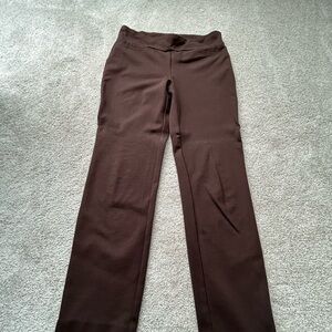 Charter Club Chocolate Brown Straight Leg Pants